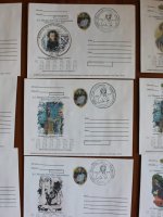 Конверты, посвященные 220-летию со дня Рождения А.С. Пушкина