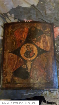Икона "Неопалимая купина"