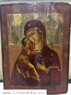 "Владимирская Божья матерь"19 Век.