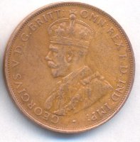 1 пенни 1935. Австралия