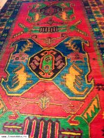 Старинный Азербайджанский Ковер ручной р