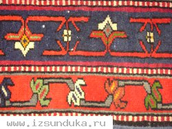 Старинный дагестанский ковер