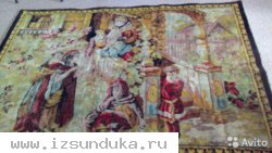 Старинный ковер ручной работы